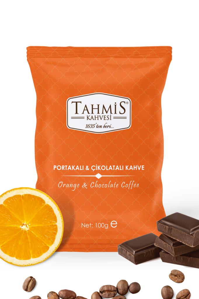 Tahmis Orange-Schokolade Kaffee